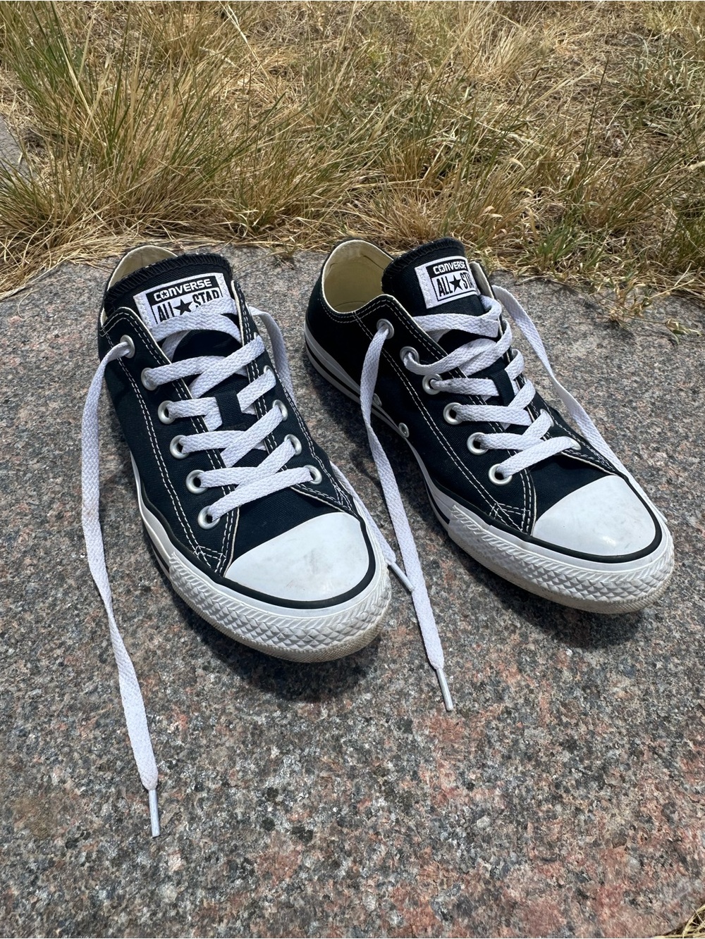 Converse Black & White Low Top Sneakers